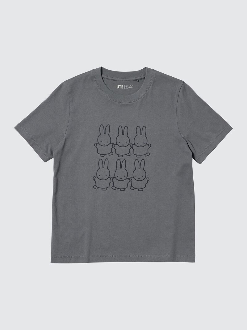 Футболка с графическим принтом miffy в цветущих цветах