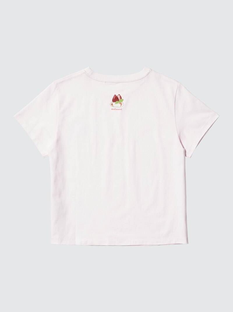 Футболка с графическим принтом mofusand ut