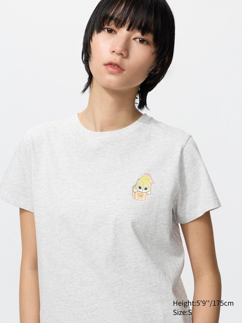 Футболка с графическим принтом mofusand ut