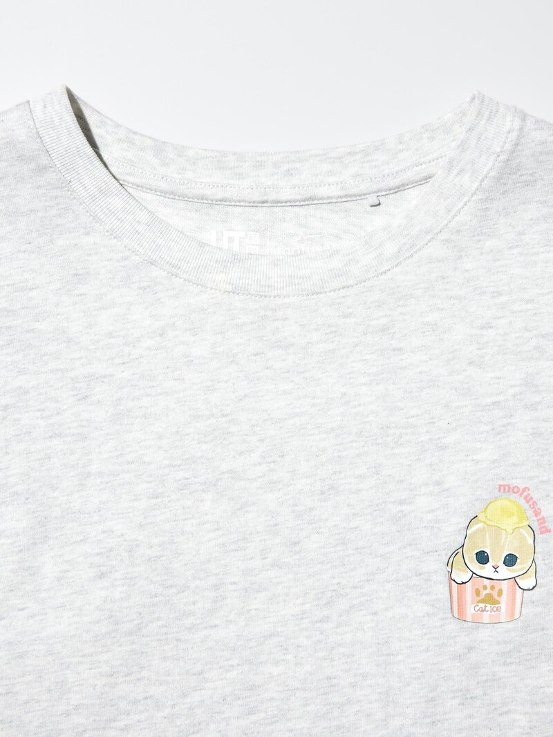 Футболка с графическим принтом mofusand ut