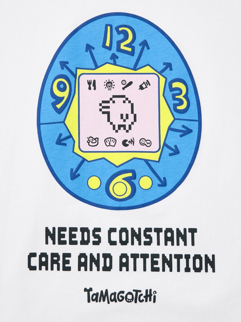 Футболка с графическим принтом tamagotchi ut