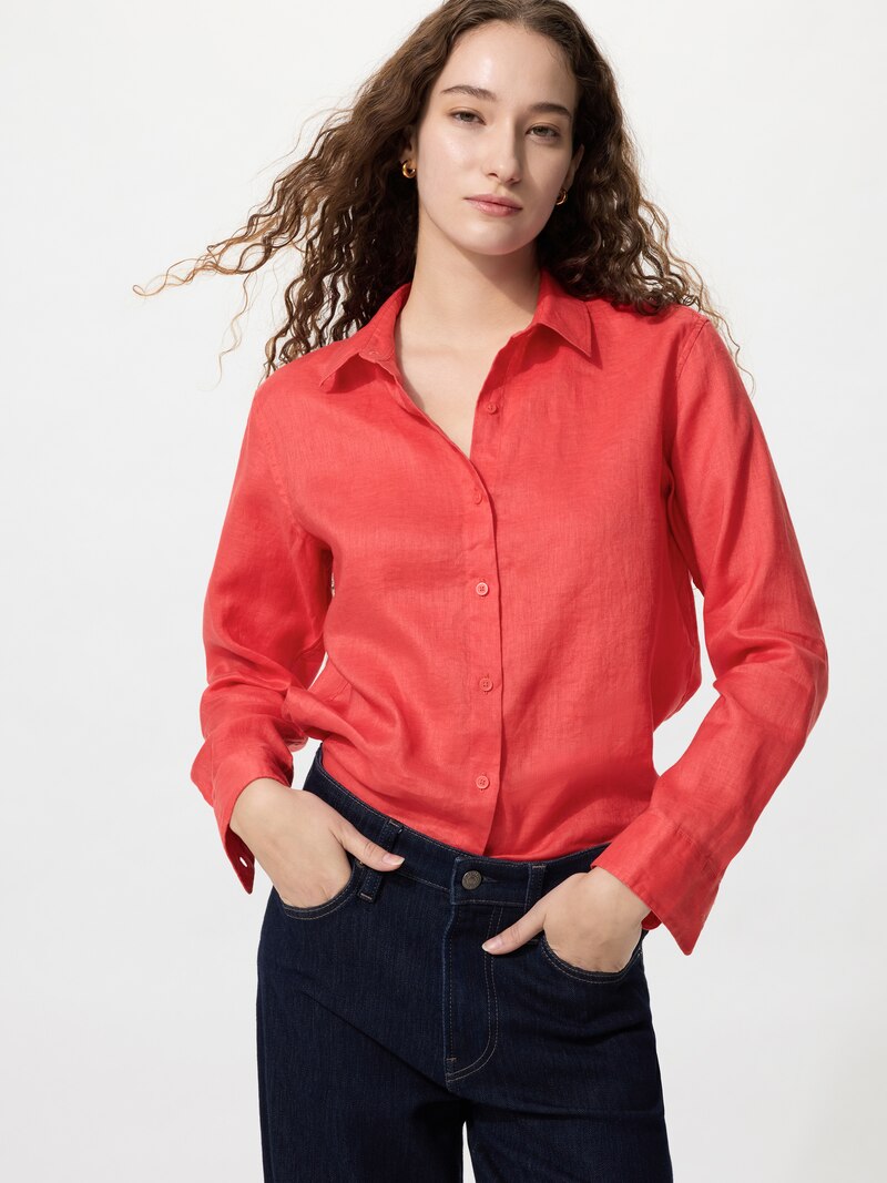 Рубашка из 100% премиального льна