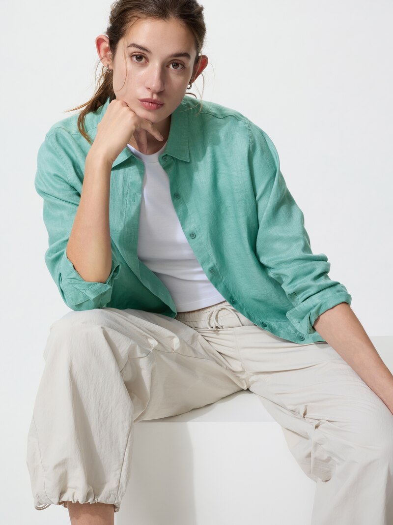 Рубашка из 100% премиального льна