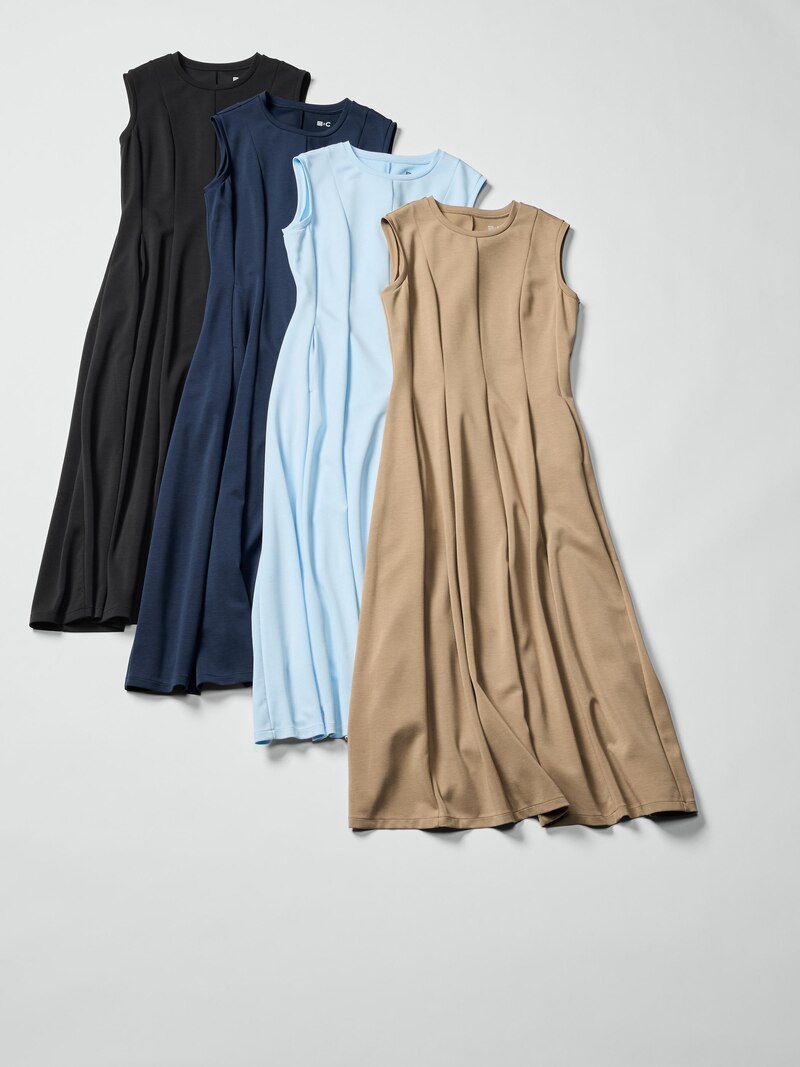 Платье а-силуэт (без рукавов)