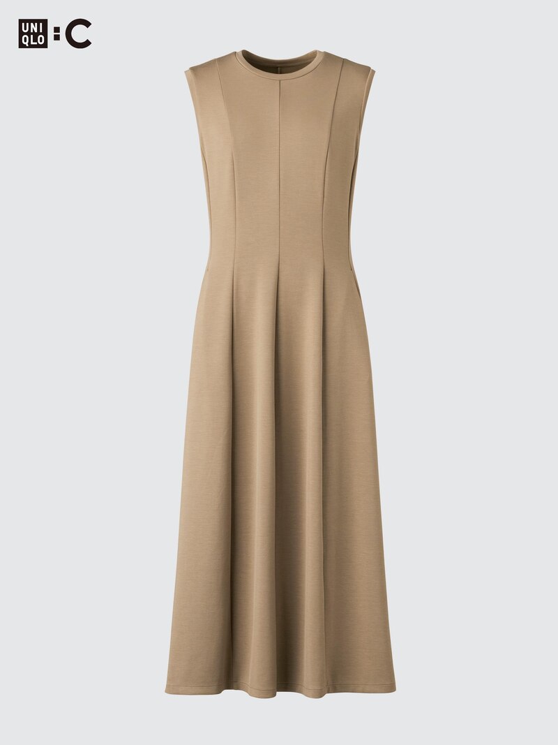 Платье а-силуэт (без рукавов)