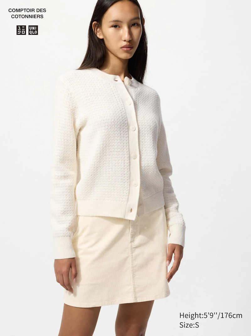 Юбка мини из вельвета