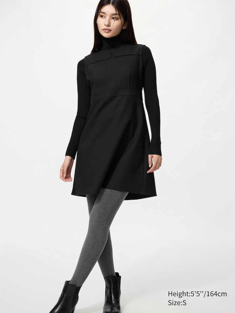 Тёплые колготки heattech extra warm с начесом (pile lined)