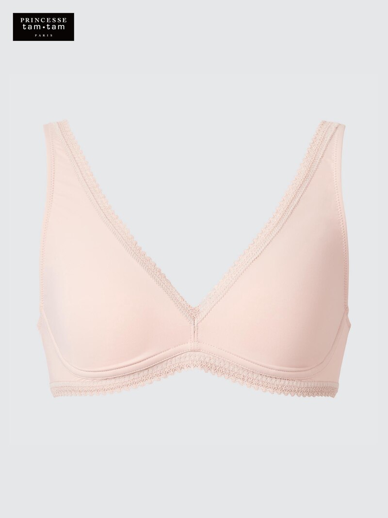 Бюстгальтер-трикутник из микрофибры без проволоки