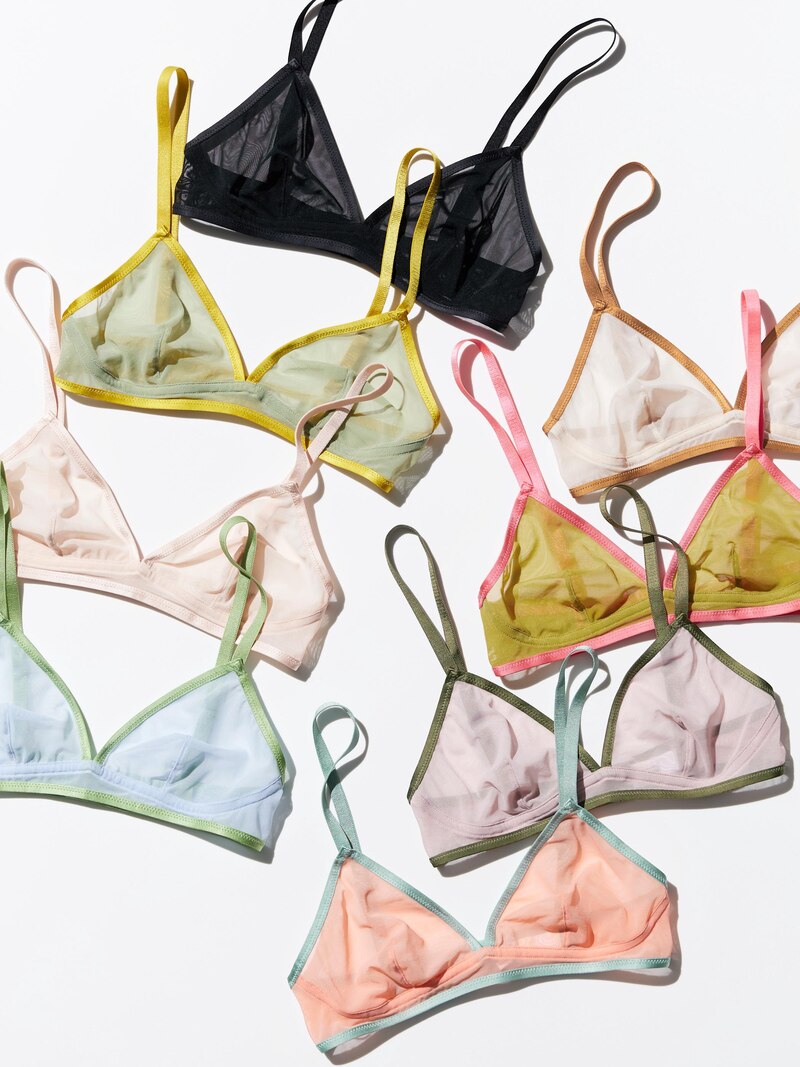 Бюстгальтер беспроводной (сетка)