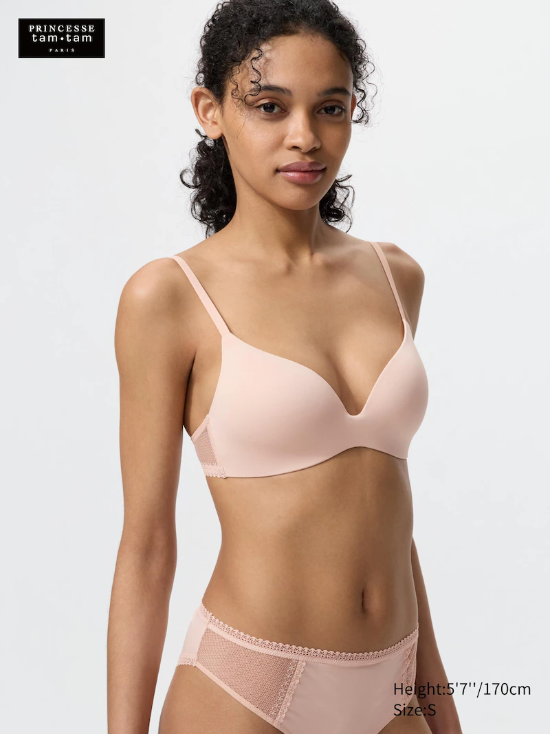 Беспроводной бюстгальтер с поролоном