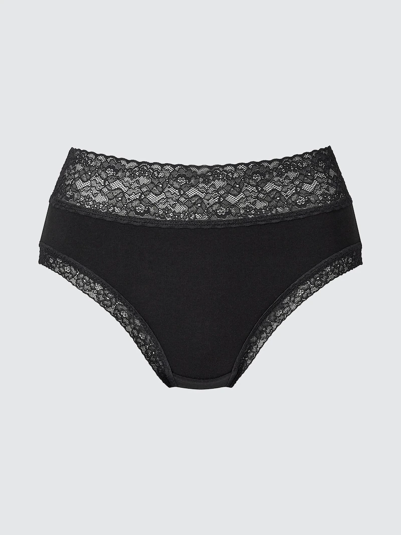 Трусы (высокая посадка, кружево)