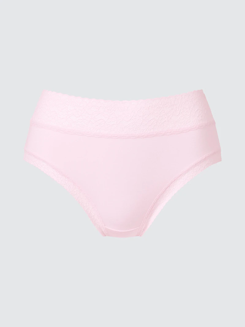 Трусы (высокая посадка, кружево)