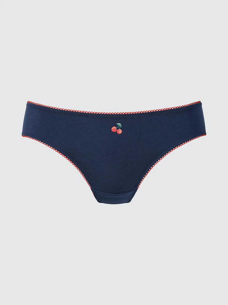 Трусы-бикини (вишня)