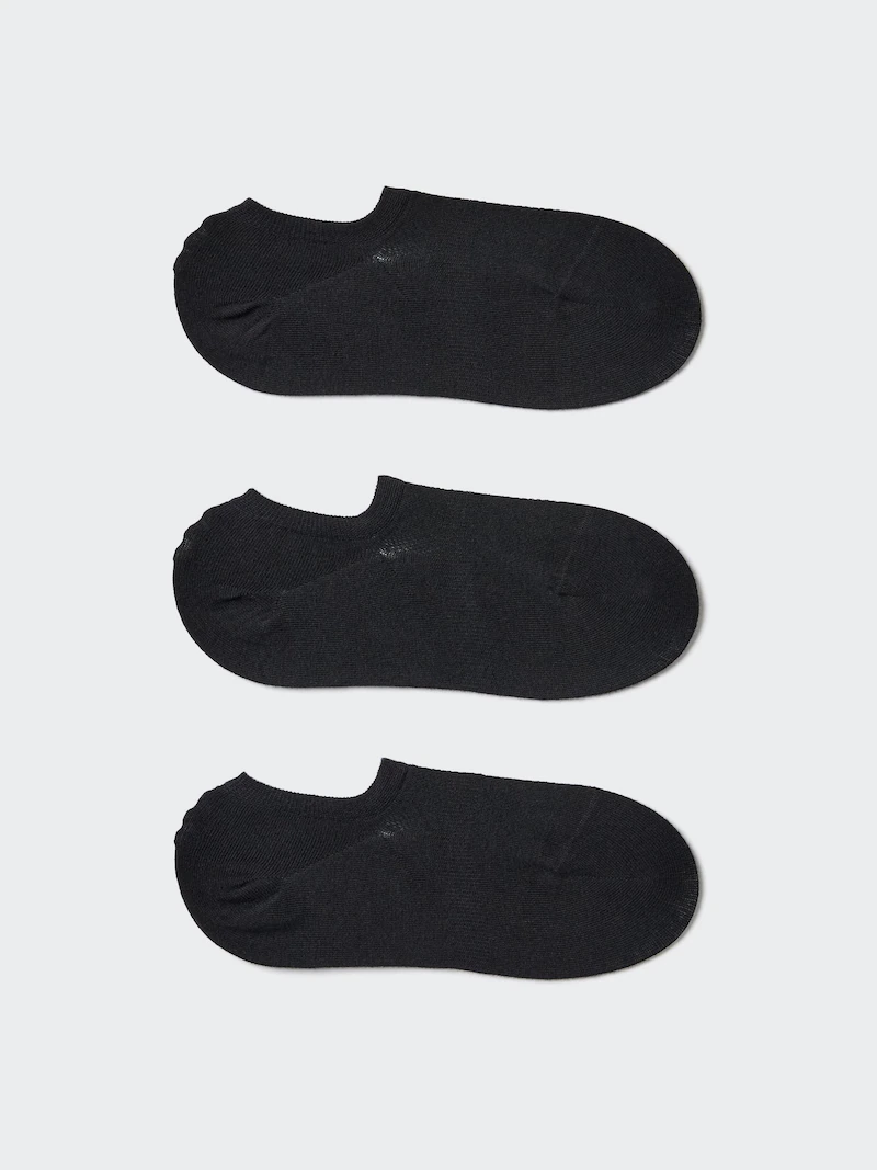 Носки-тапочки (сетчатые, 3 пары)