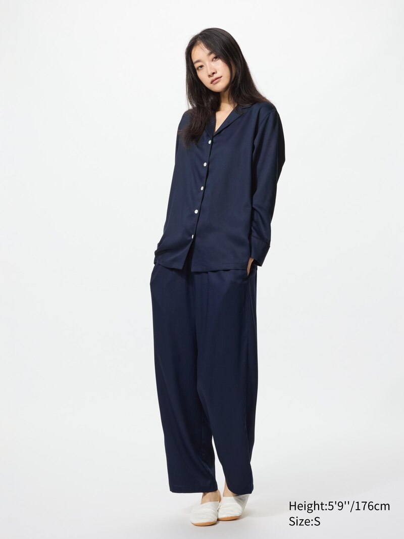 Сатиновые пижамы (длинный рукав)