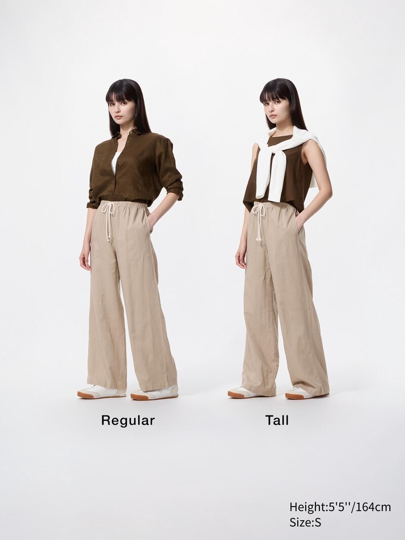 Длинные брюки из льняной смеси