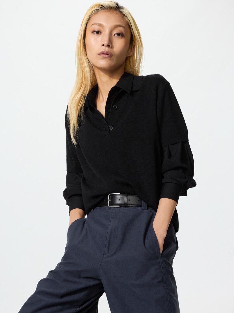 Ремень средней ширины с прострочкой