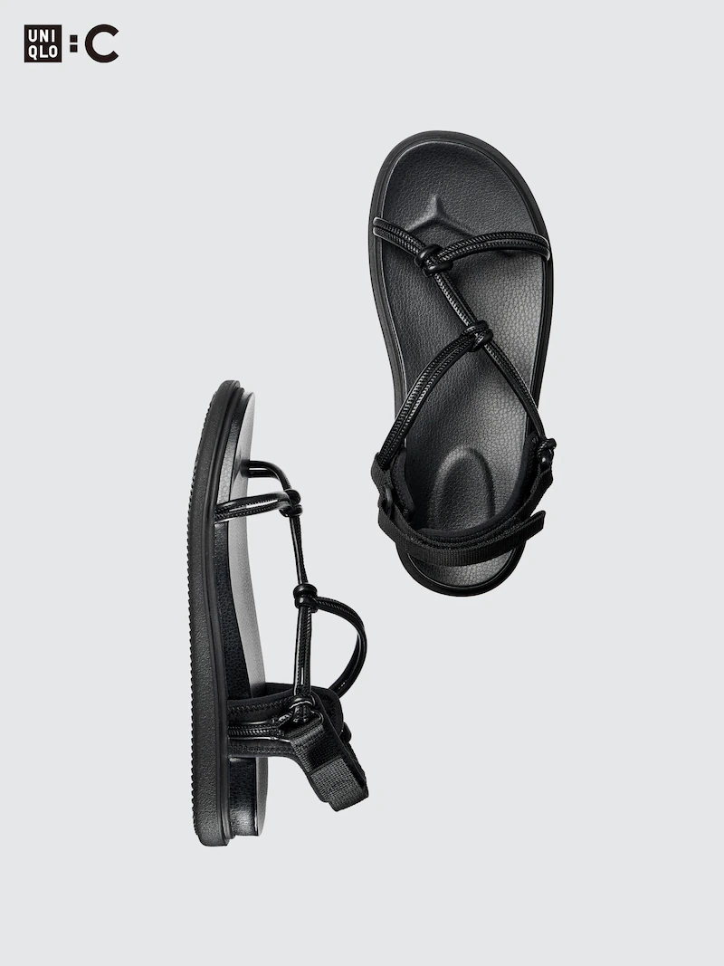 Шлепанцы на веревочной подошве