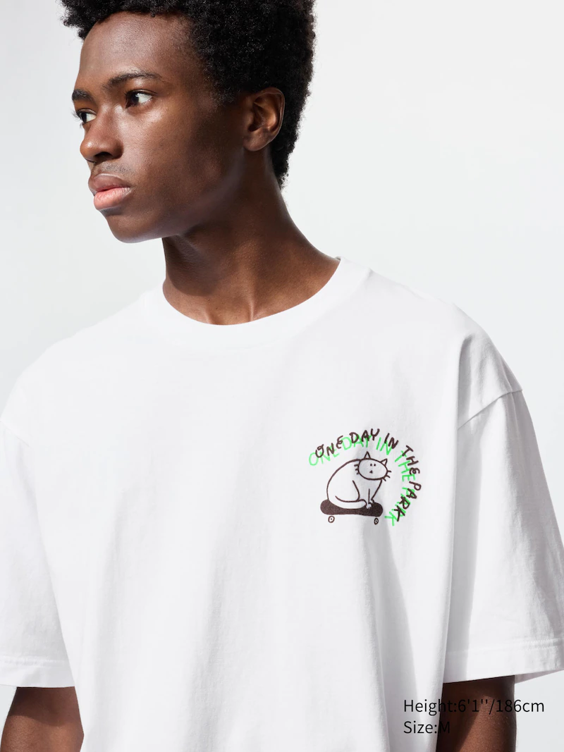 Футболка с графическим принтом yu nagaba ut