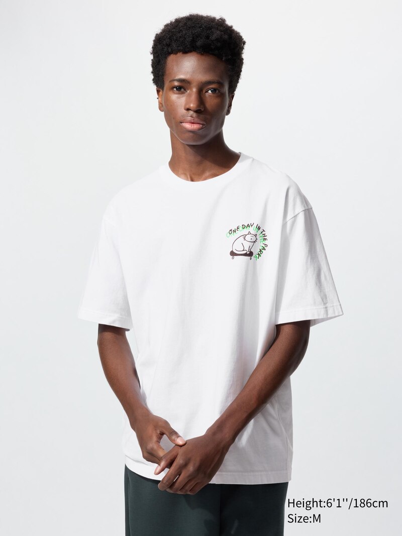 Футболка с графическим принтом yu nagaba ut