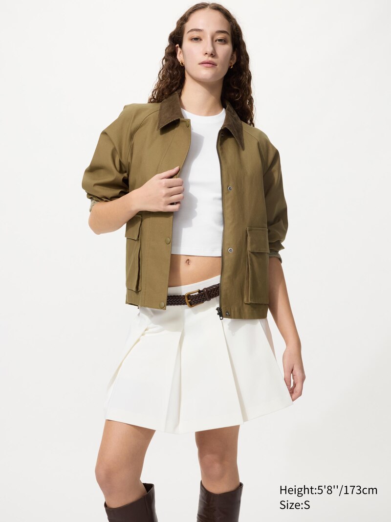 Юбка-шорты в складку