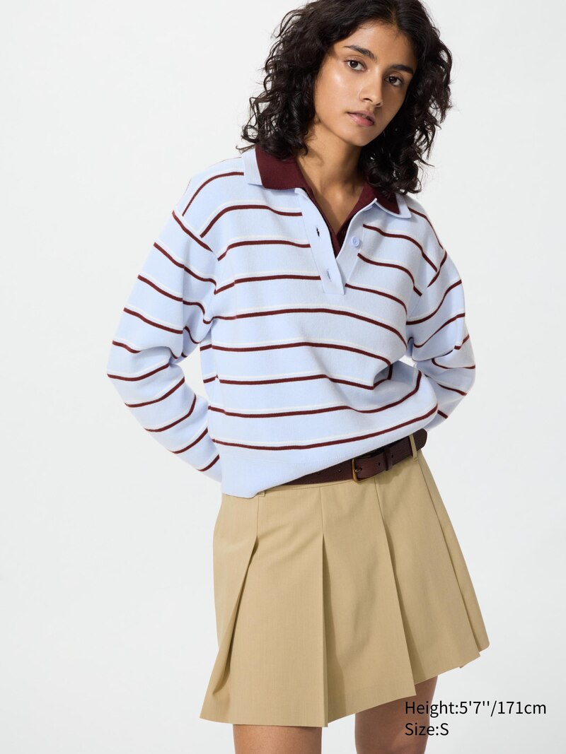 Юбка-шорты в складку