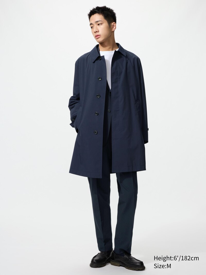 Пальто с застежкой на одну пуговицу