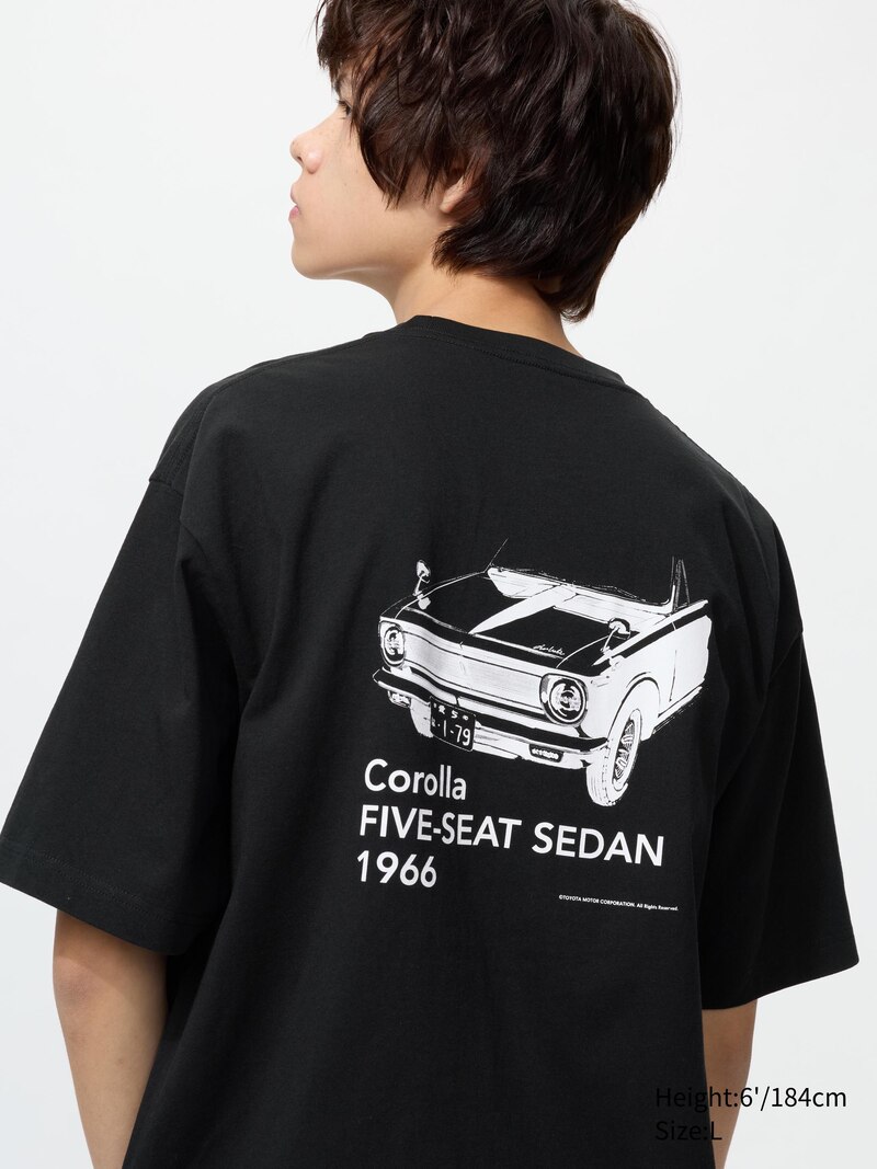 Футболка с графикой toyota ut