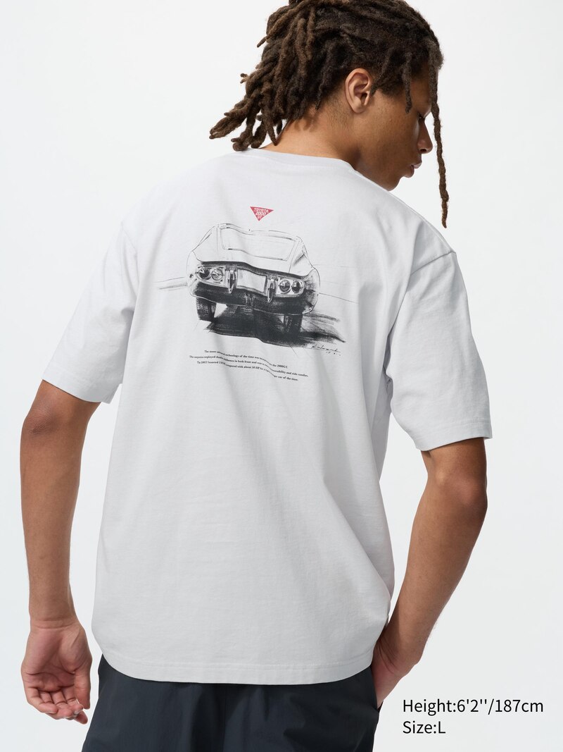 Футболка с графическим принтом toyota ut