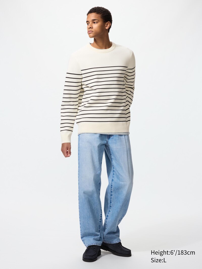 Свитер с круглым воротом milano ribbed, подходящий для стирки