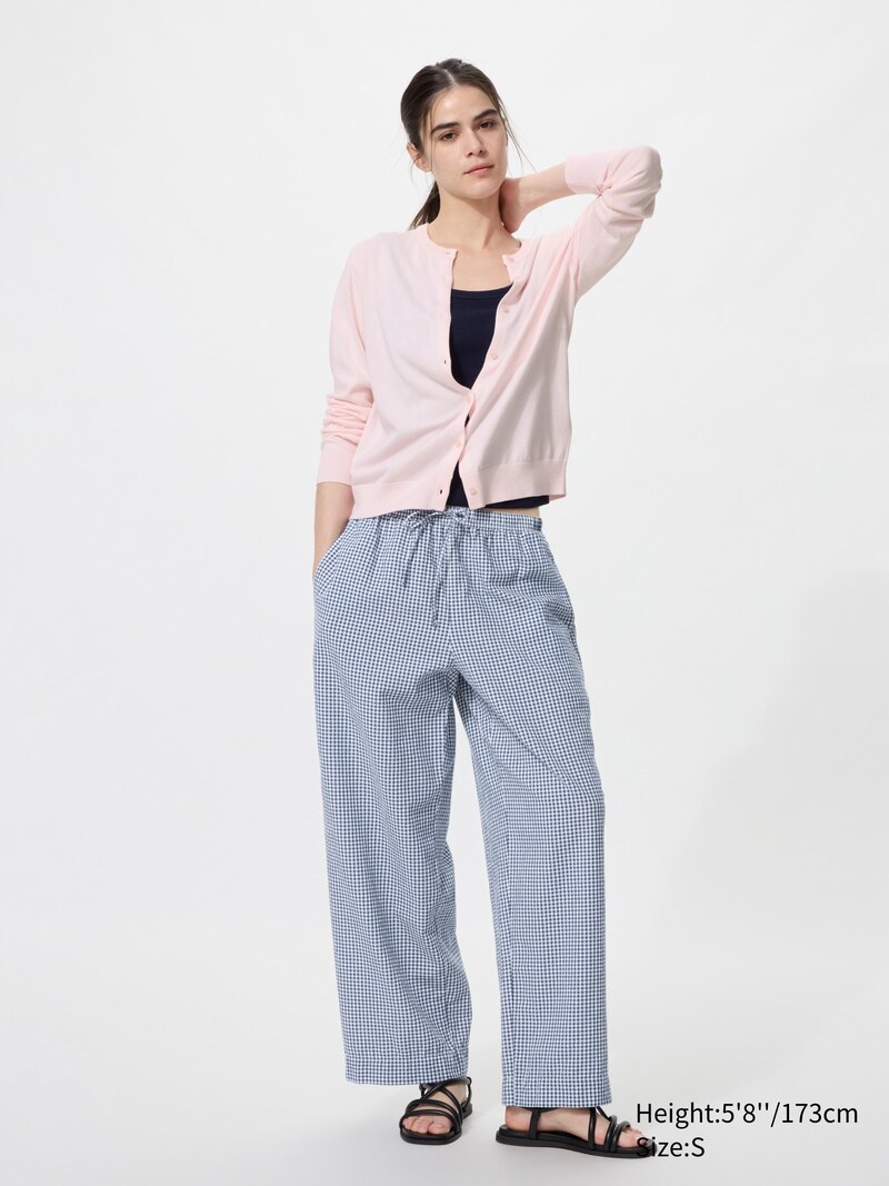 Легкие брюки (в клетку)