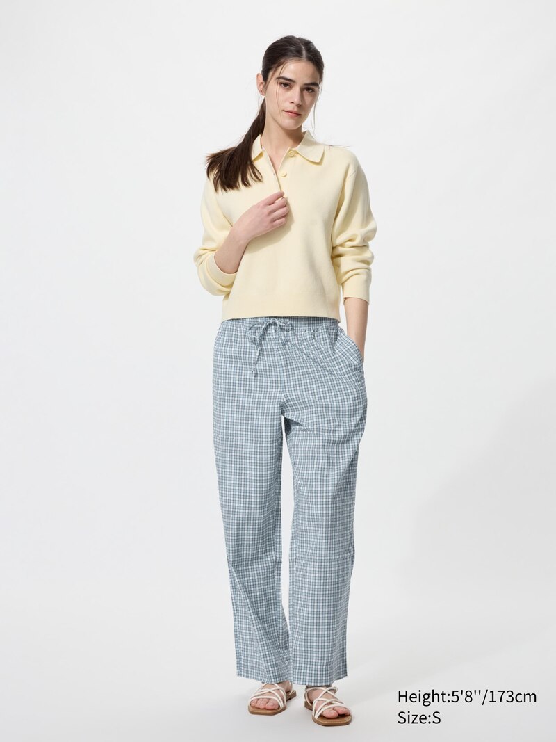 Широкие брюки (в клетку)