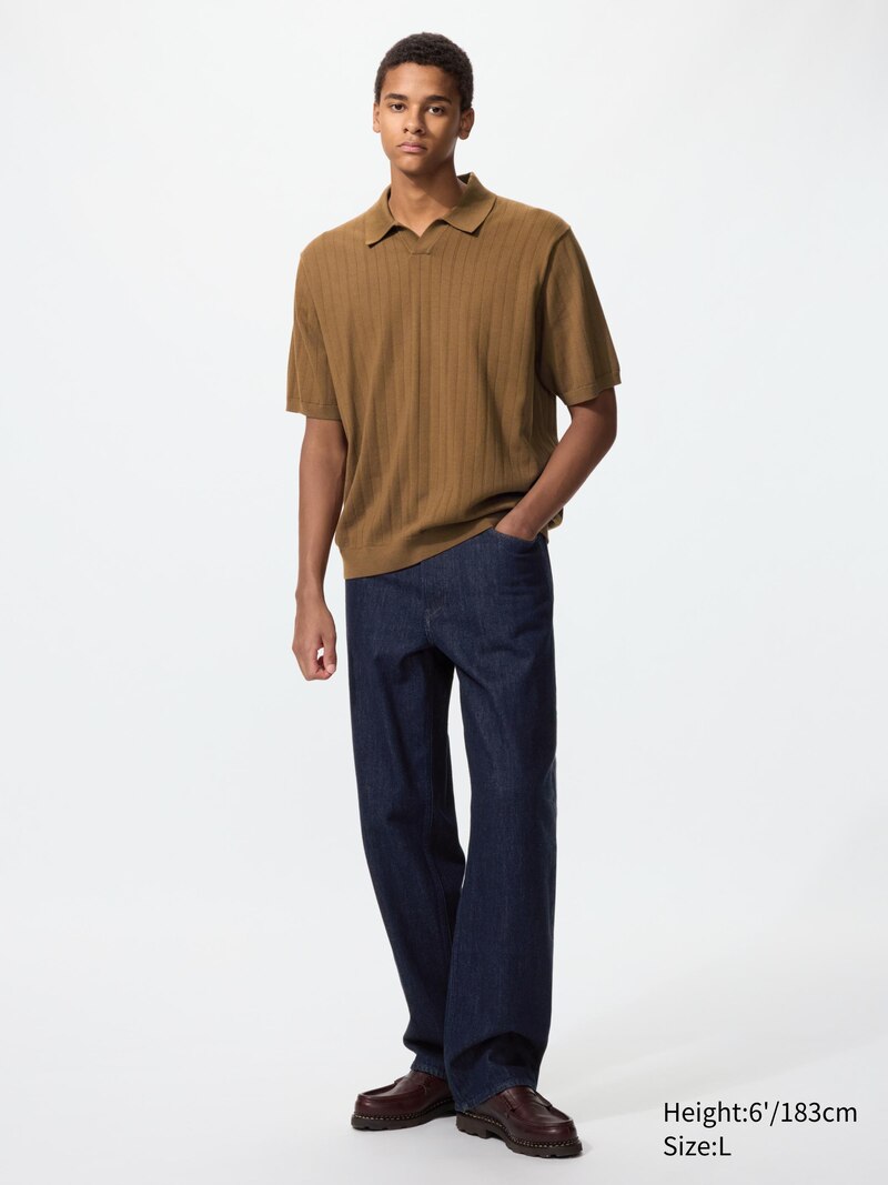 Поло-свитер washable knit skipper