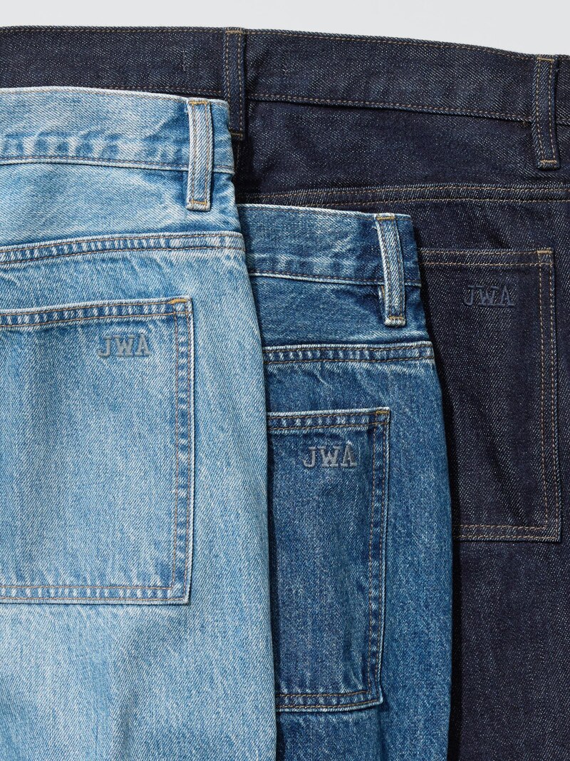 Джинсы прямого покроя