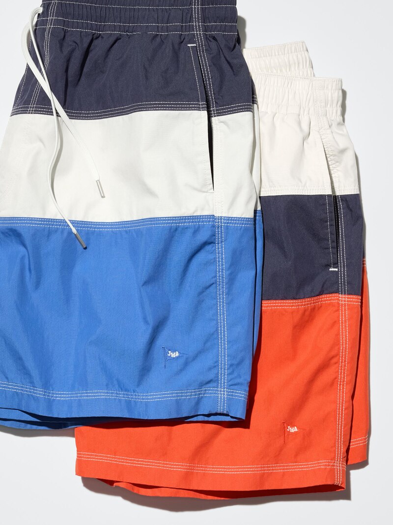 Шорты easy (цветовой блок)