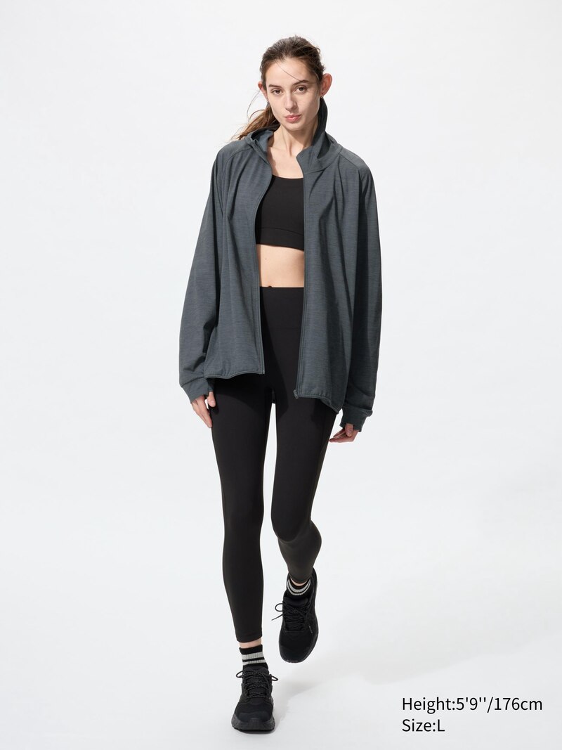 Толстовка с полной молнией и защитой от ультрафиолета dry-ex