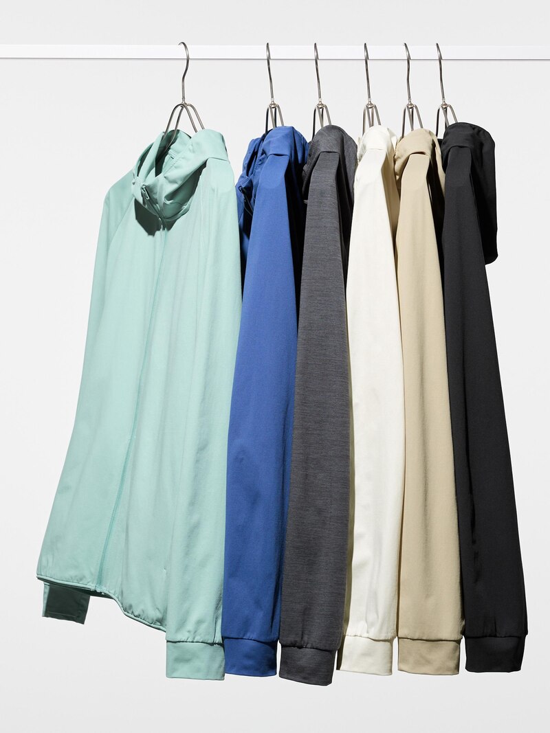 Толстовка с полной молнией и защитой от ультрафиолета dry-ex