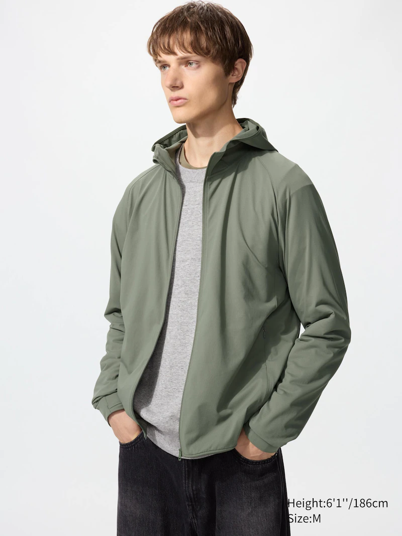 Толстовка с полной молнией и защитой от уф-лучей dry-ex