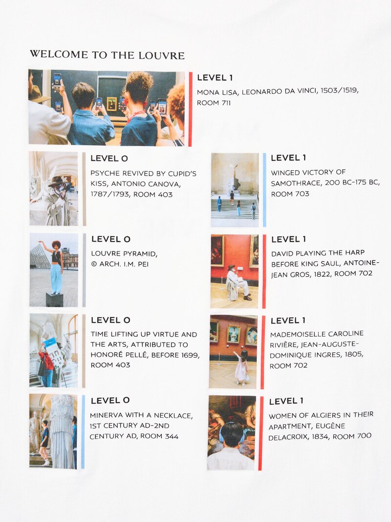 Футболка louvre ut