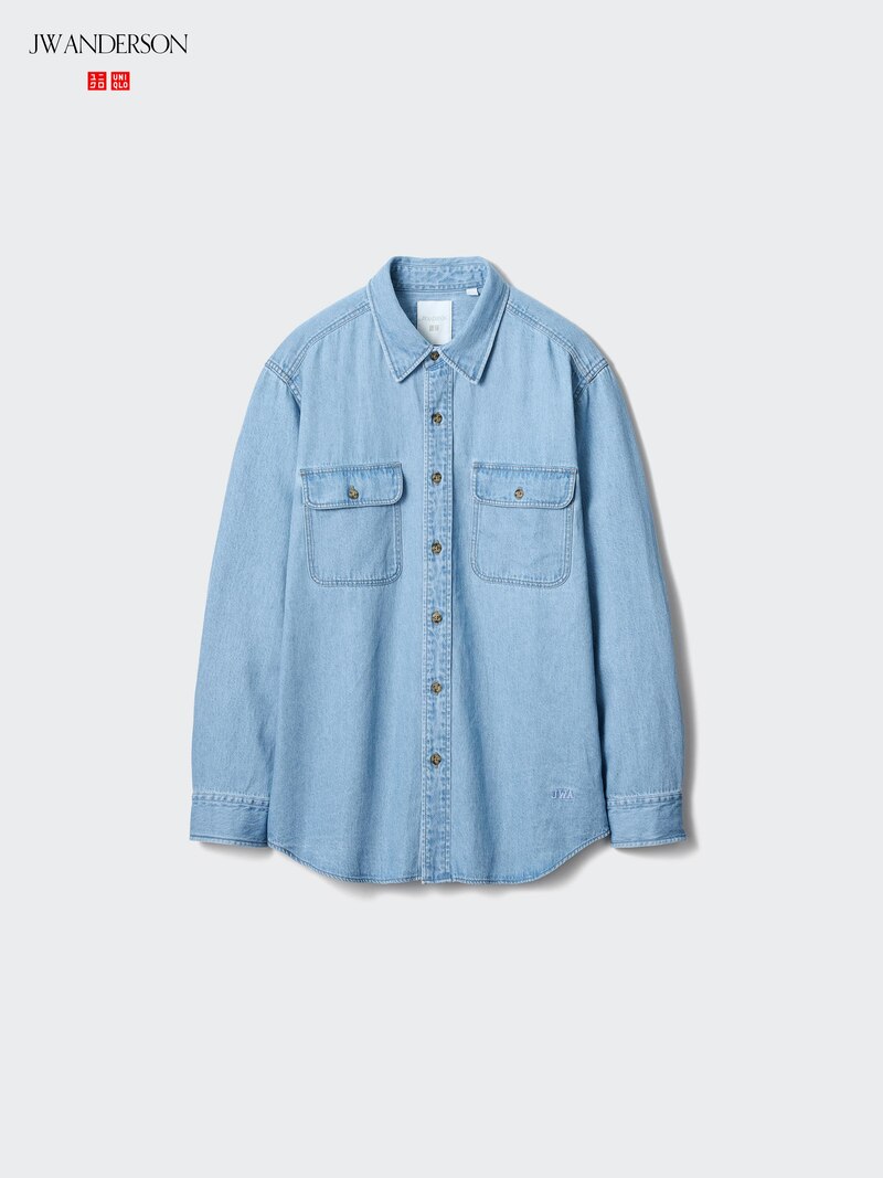 Джинсовая рубашка