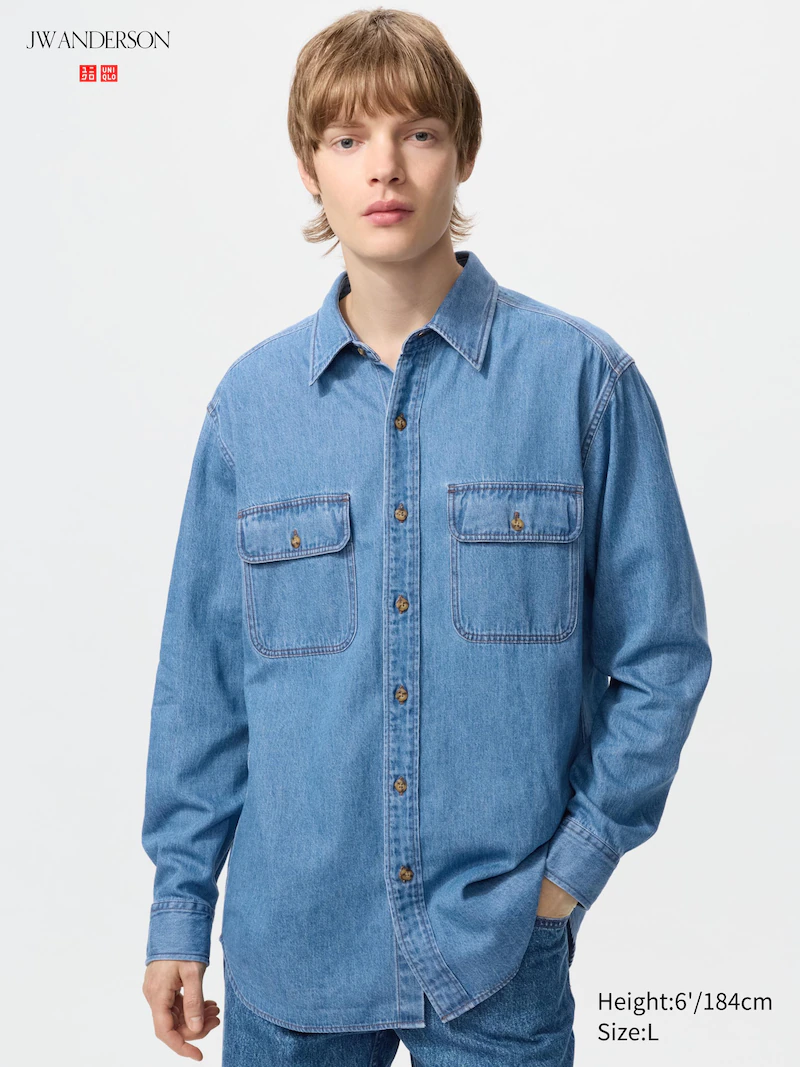 Джинсовая рубашка