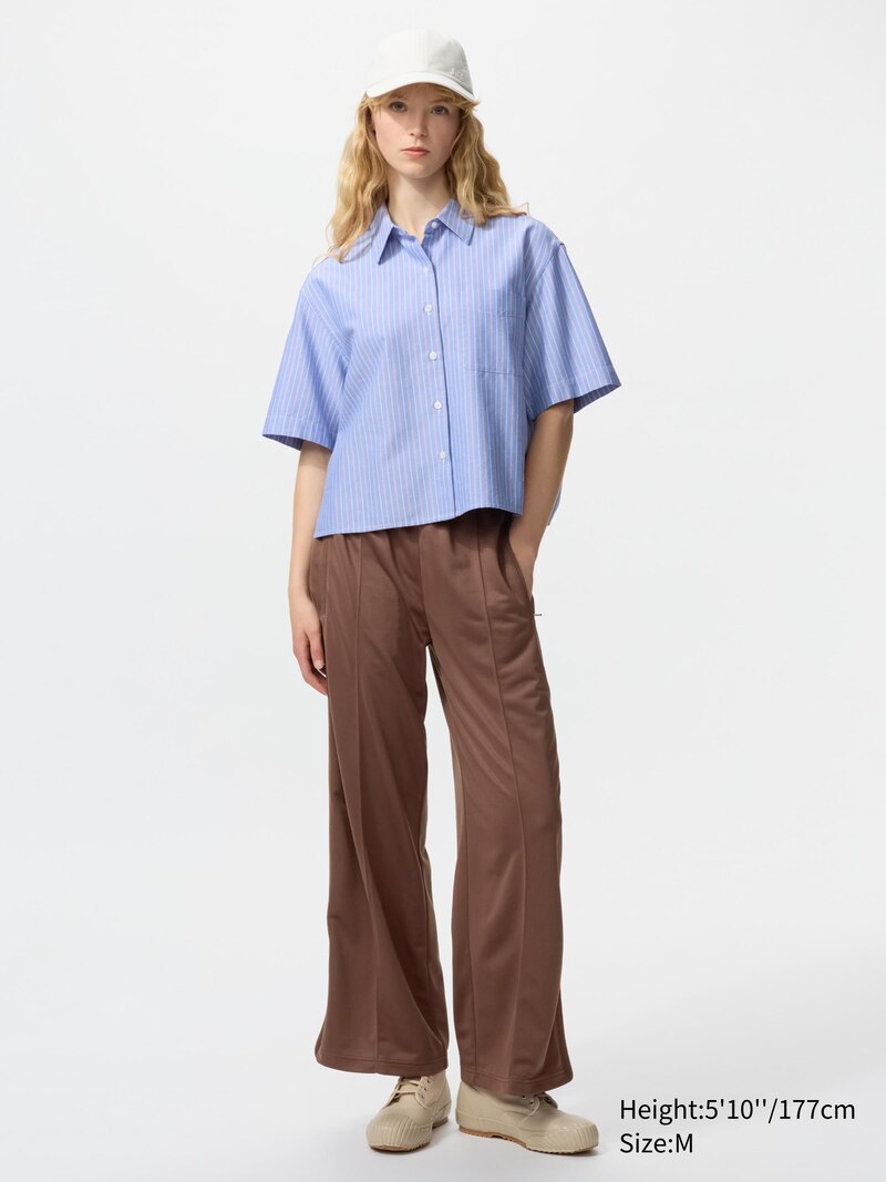 Рубашка oxford boxy (в полоску)