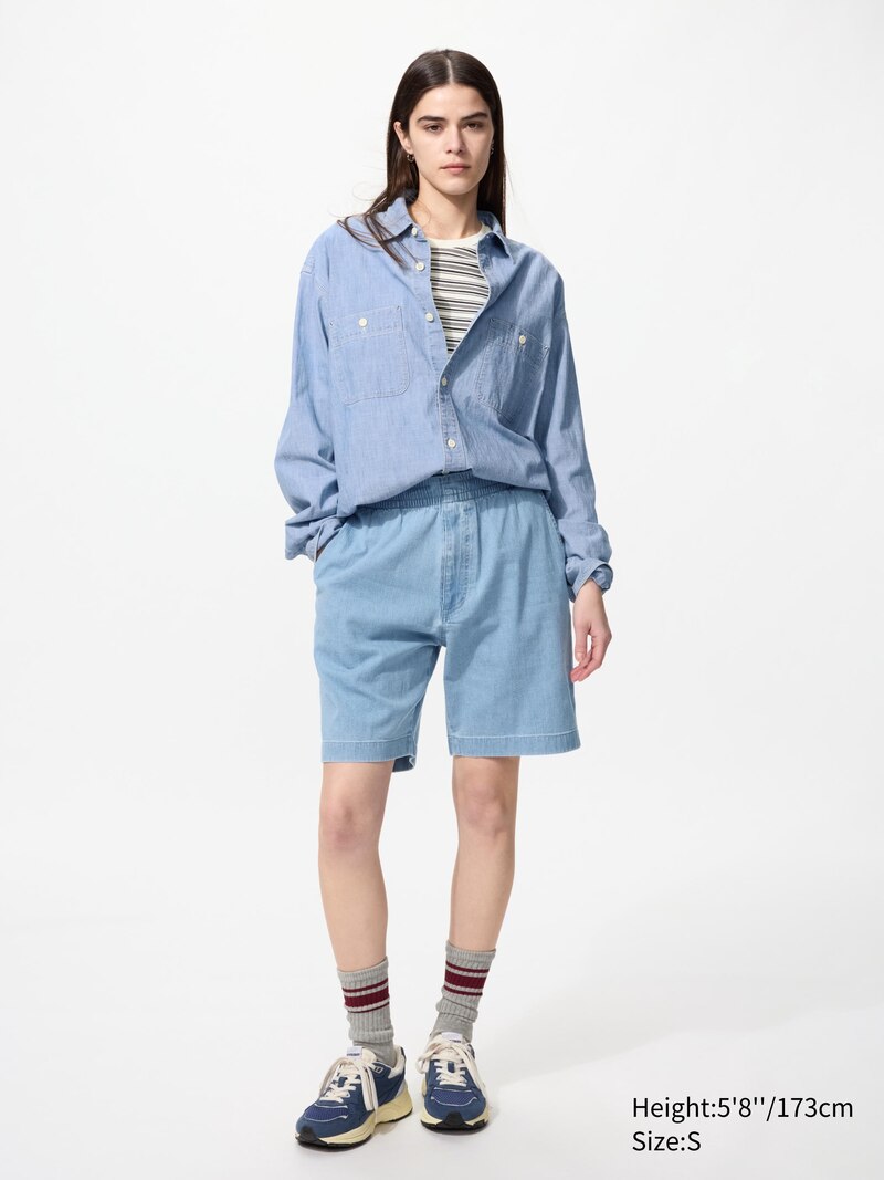 Джинсовые шорты easy stretch