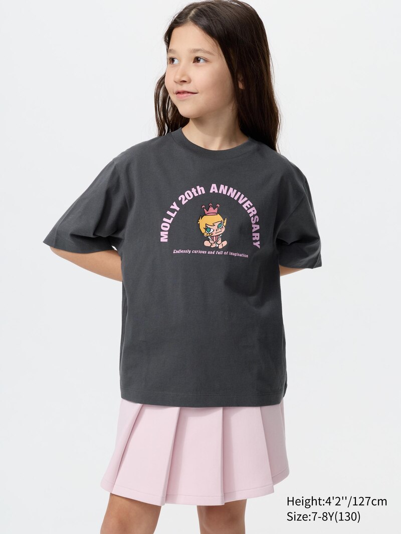 Футболка с графическим принтом pop mart ut