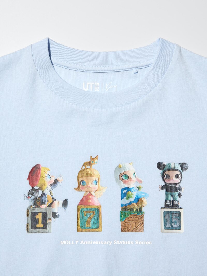 Футболка с графическим принтом pop mart ut