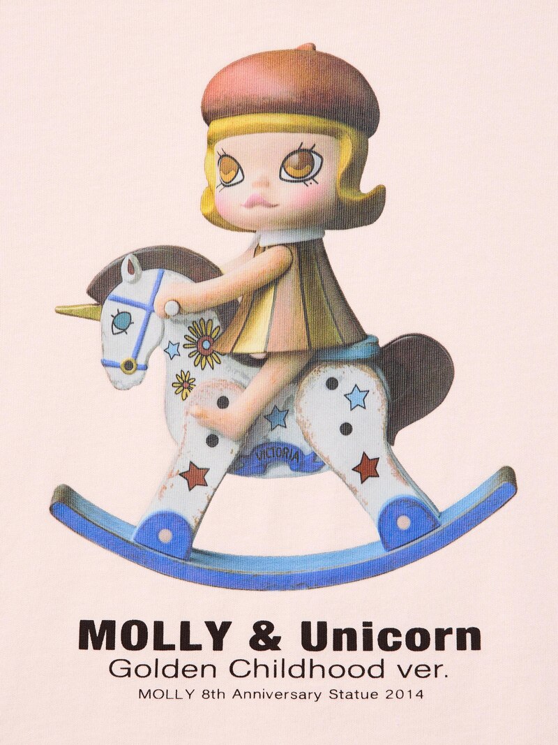 Футболка с графическим принтом pop mart ut