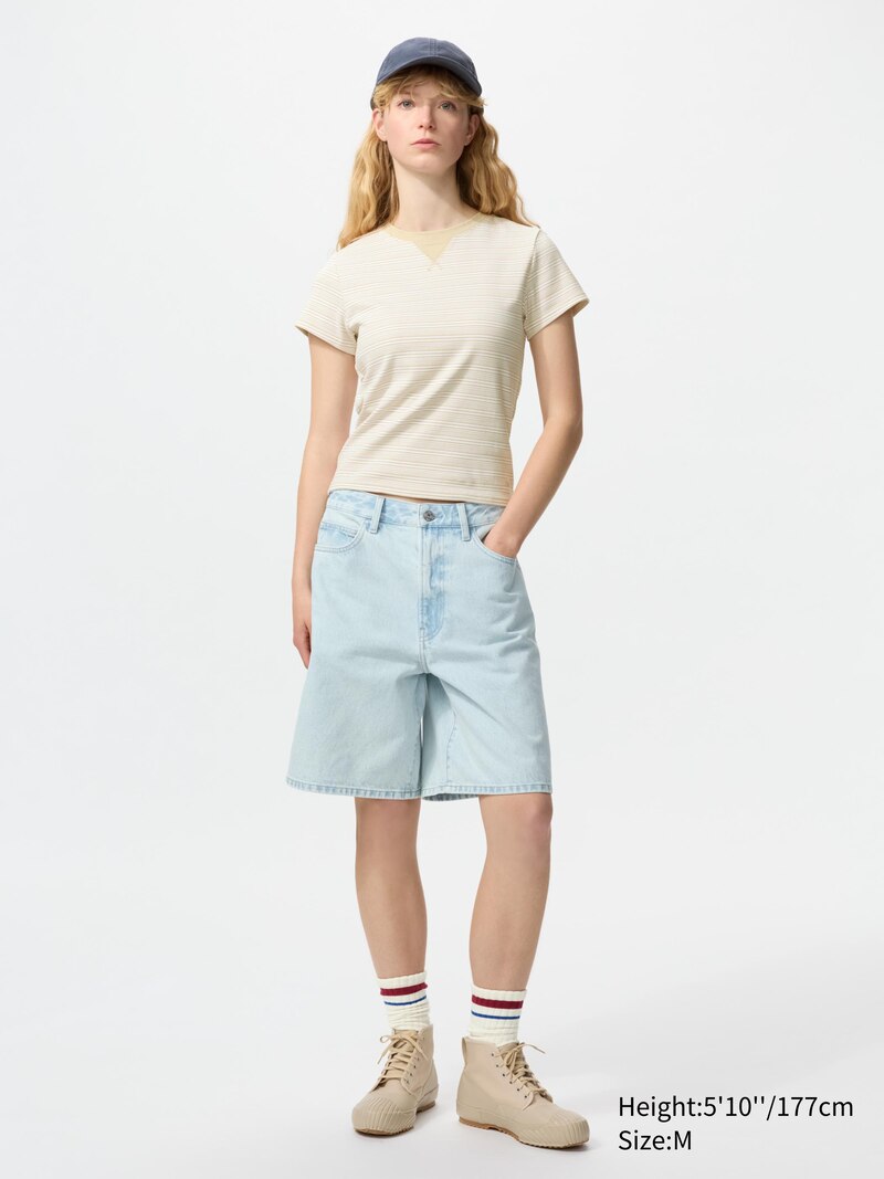 Мини-футболка (в полоску)