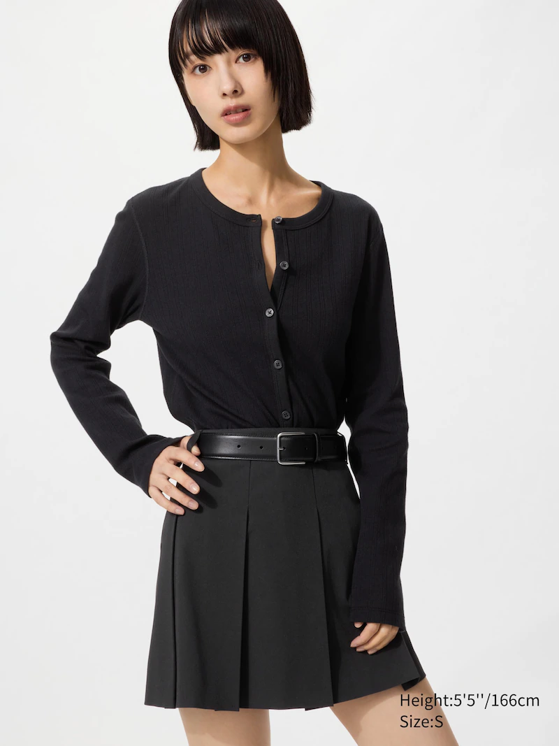 Кардиган с узором пайеток