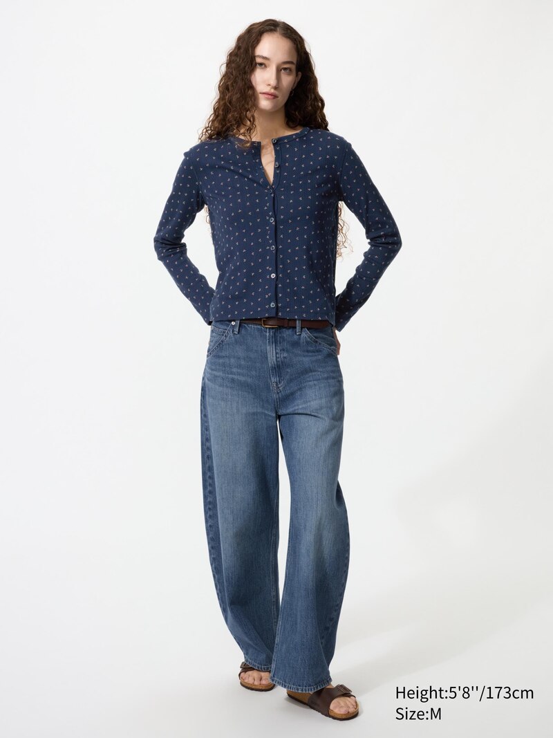 Кардиган с узором (принт)