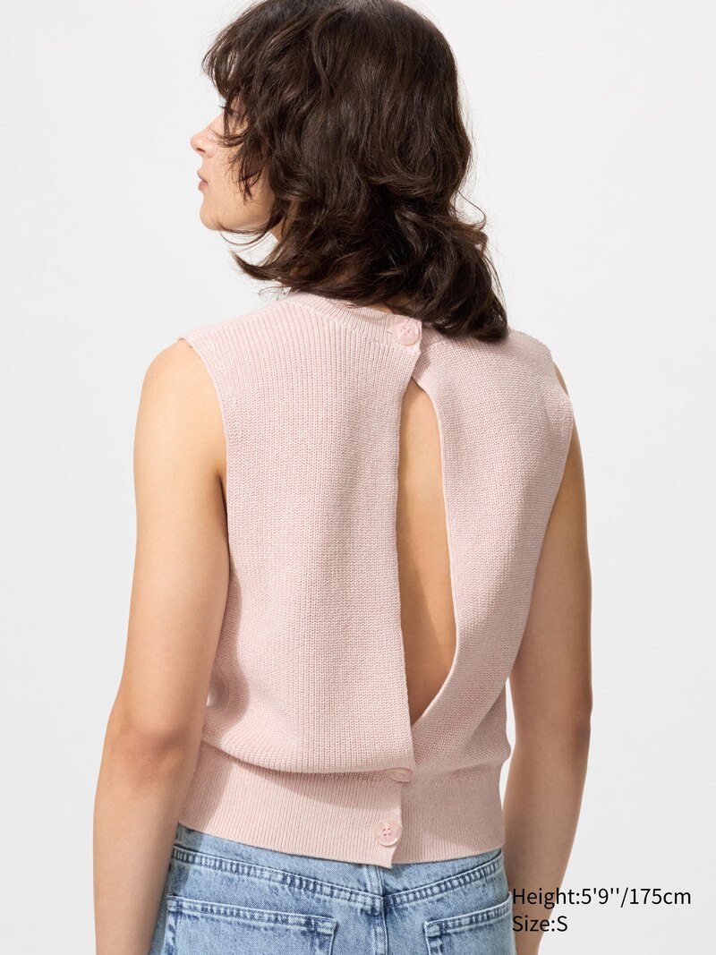 Безрукавка из мерсеризированного хлопка